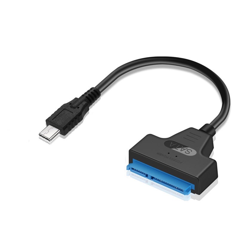 Type C to SATA Adapter Converter Cable 22Pin Drive 2.5" SATA HDD SSD for Laptop - Image 1