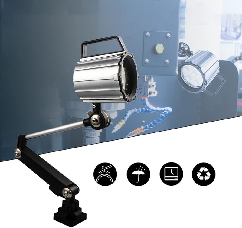 Budget friendly premium quality LED Machine Work Light, Telescopic Long Arm, IP67, 24V 12W, Aluminum Alloy, for CNC Lathe Drill Auto Repair, White Light, with Tube Ventilated design Fixed & portable compatible UV resistant Repeated use friendly design Multi-purpose fine material KSA market compliant quality Durability boost selected material Easy store & transit build Leakproof sealed Longevity optimized build Standard fit Consistent steady quality Stable inert material Ready order processing Practical experience crafted All item simple matching build Quick assemble General compatible design Wet anti slip N/S/C nationwide deliver Multi-use detailed build Transit damage minimized design Global flexible sizing options KSA market popular practical build - Image 3
