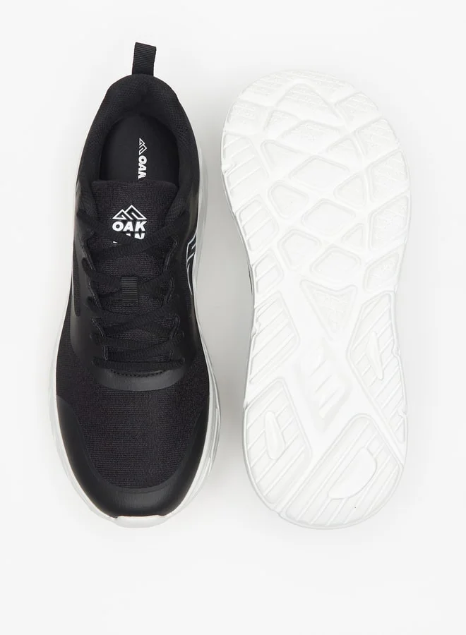 Oaklan by Shoexpress Men's Textured Lace-Up Sports Shoes