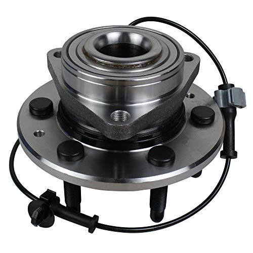 Autoround 515160 4WD Front Wheel Bearing and Hub Assembly Fit for 2014-2020 Chevrolet GMC Cadillac - Tahoe Sierra 1500 Yukon XL Escalade ESV Silverado 1500 XTS Suburban, 6-Lug w/ABS - Image 1