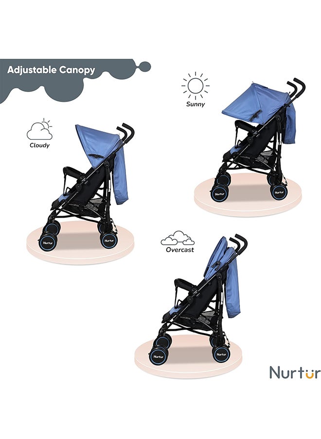 Nurtur عربة أطفال، أزرق فاتح، 0-36 شهر  - Image 3