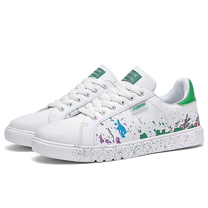 2024 New  plus size Lightweight Low-top Sports Sneakers Mens Trendy Fashionable All-match Casual ShoesJ-800 white green J-800 white green