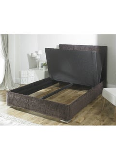 Havana Beds And Upholstery Grace Chenille Luxury Handmade Double Bed (Suitable Mattress Fit :140 Cm X 190 Cm)  - Image 3