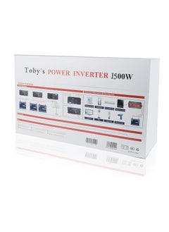 Toby's Toby's 1500W Car Inverter DC 12V to AC 220V Auto Voltage Converter  - Image 5