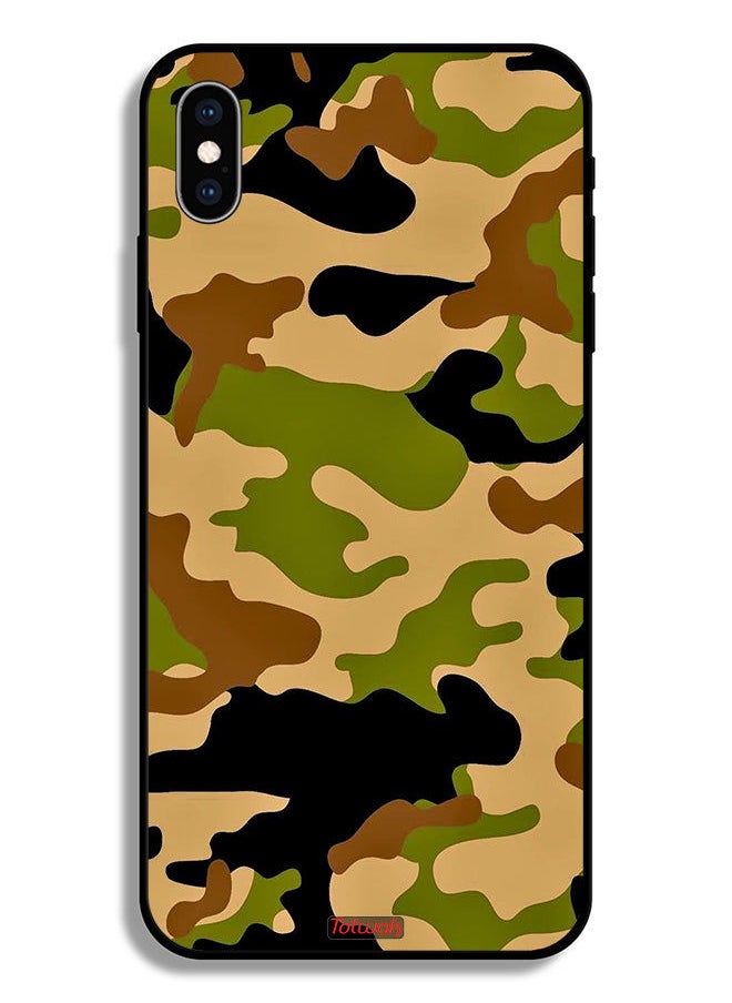 Tolwak - Apple iPhone XS Protective Case Camouflage Abstract Digital Pattern - Image 1