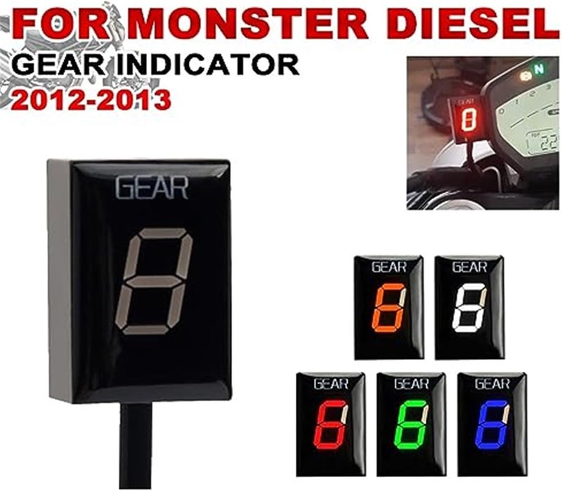 Vuzmode Digital Gear Shift Indicator for Motorcycles - Image 4