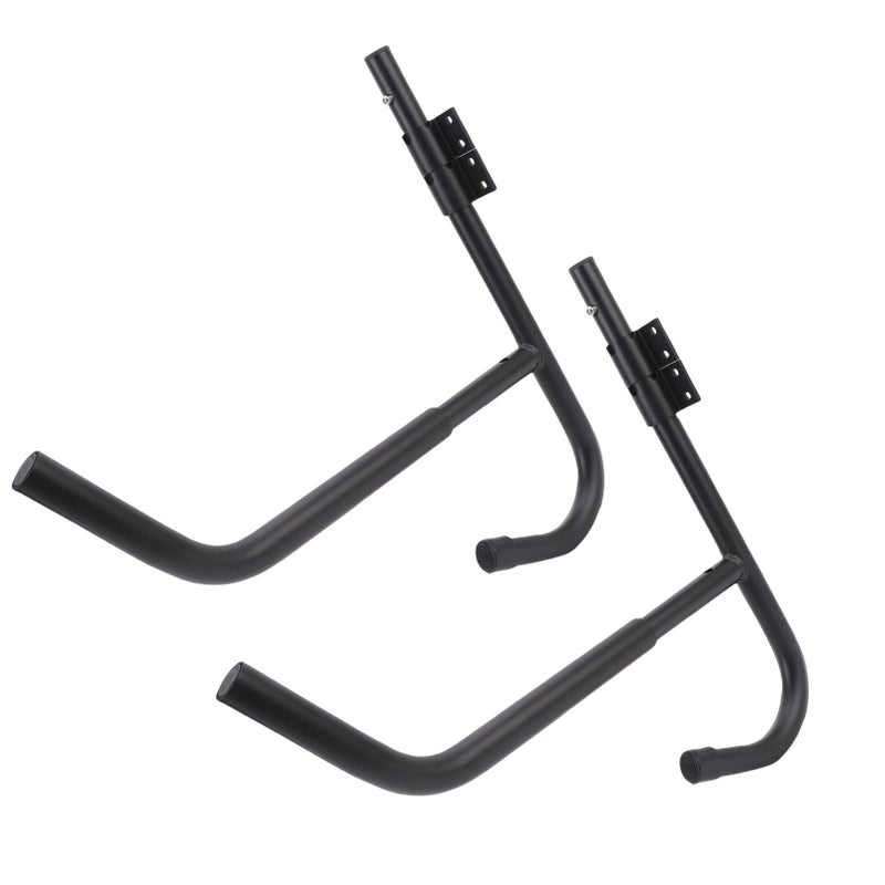 Wall Mount Kayak Storage Rack 90 Degree Rotation Garage Canoe Hanger Hooks for Any Sized Kayaks Canoes Boat Black - Image 3