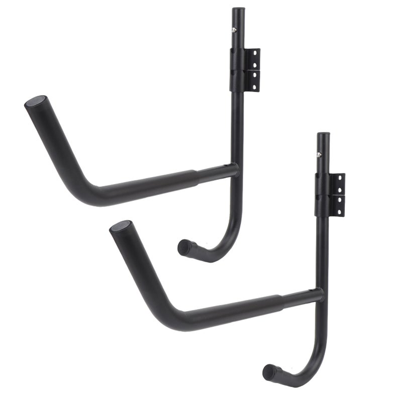 Wall Mount Kayak Storage Rack 90 Degree Rotation Garage Canoe Hanger Hooks for Any Sized Kayaks Canoes Boat Black - Image 5