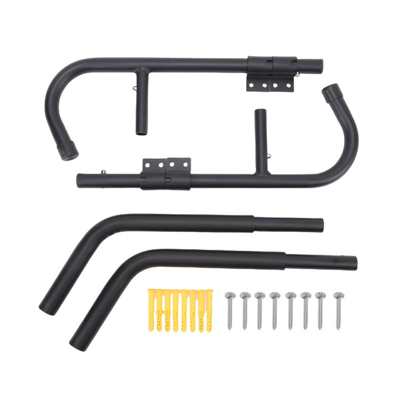 Wall Mount Kayak Storage Rack 90 Degree Rotation Garage Canoe Hanger Hooks for Any Sized Kayaks Canoes Boat Black - Image 1