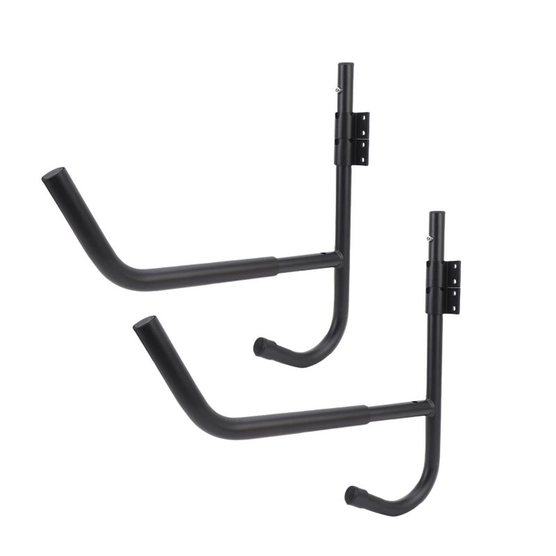 Wall Mount Kayak Storage Rack 90 Degree Rotation Garage Canoe Hanger Hooks for Any Sized Kayaks Canoes Boat Black - Image 4