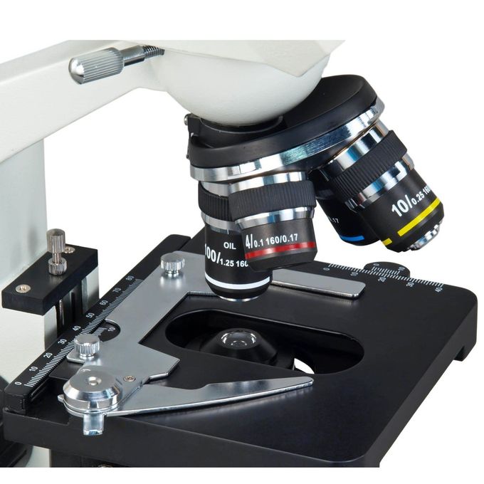 OMAX Md82Es10 40X-2000X Digital Led Compound Microscope With Built-In 1.3Mp Camera And Double Layer Mechanical Stage Compatible With Windows And Mac - Image 3