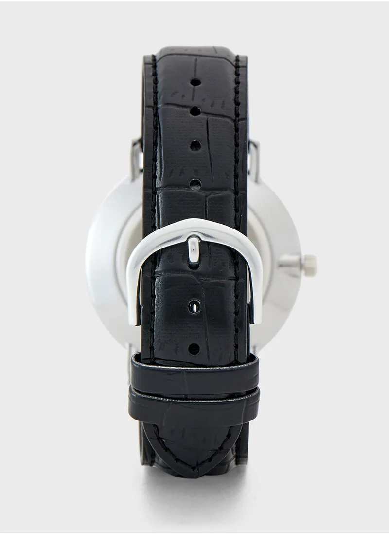 CASIO Classic Leather Strap Analog Watch