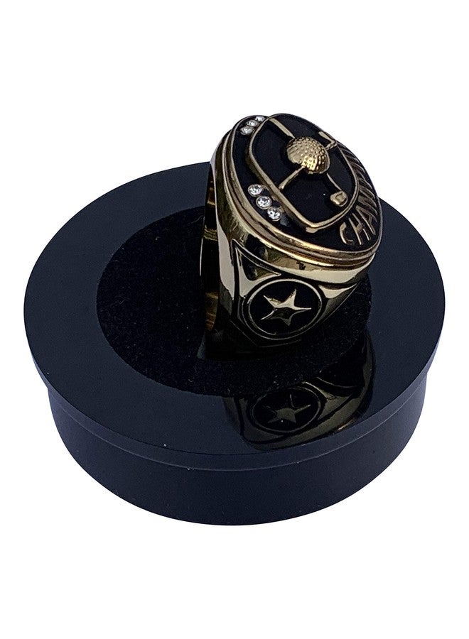 Express Medals Champion Golf Trophy Ring in Sizes 6 to 15 with Award Display Stand Case and Neck Display Ball Style Chain 15 - Image 5