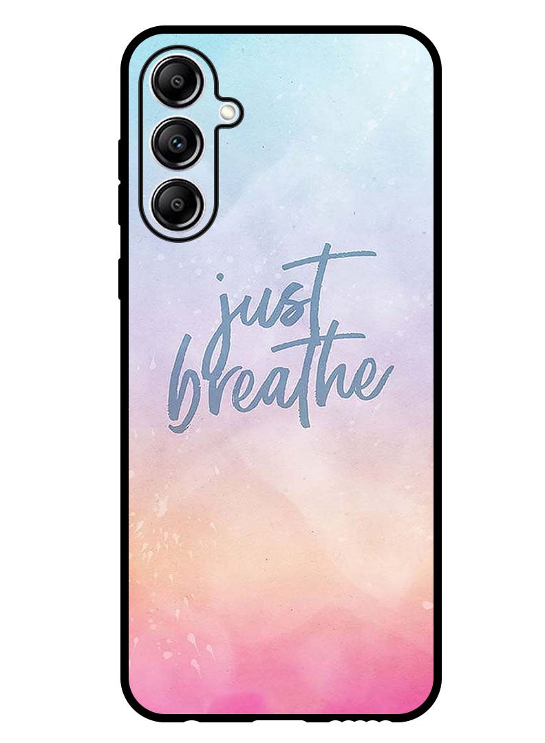 Theodor Protective Case Anti Scratch Shock Proof Bumper Cover For Samsung Galaxy F15 Just Breathe - Image 1