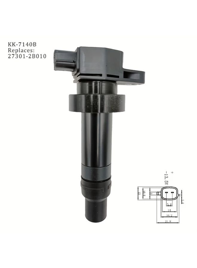 Black Ignition Coil Compatible with Multiple Models Parts No 27301 2B010 - Image 4