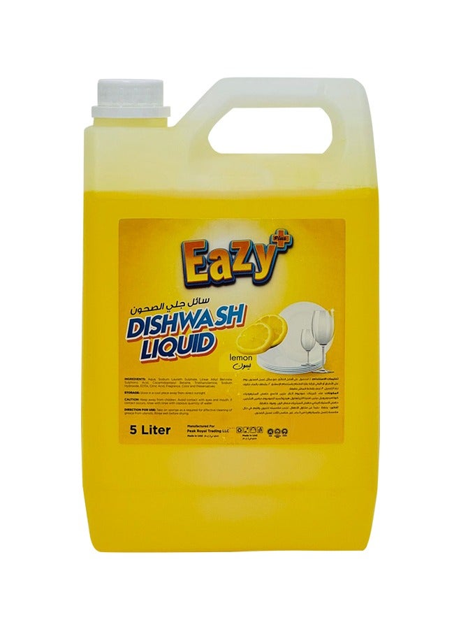 Generic Eazy Plus Dishwash Lemon 5 Ltr  - Image 1
