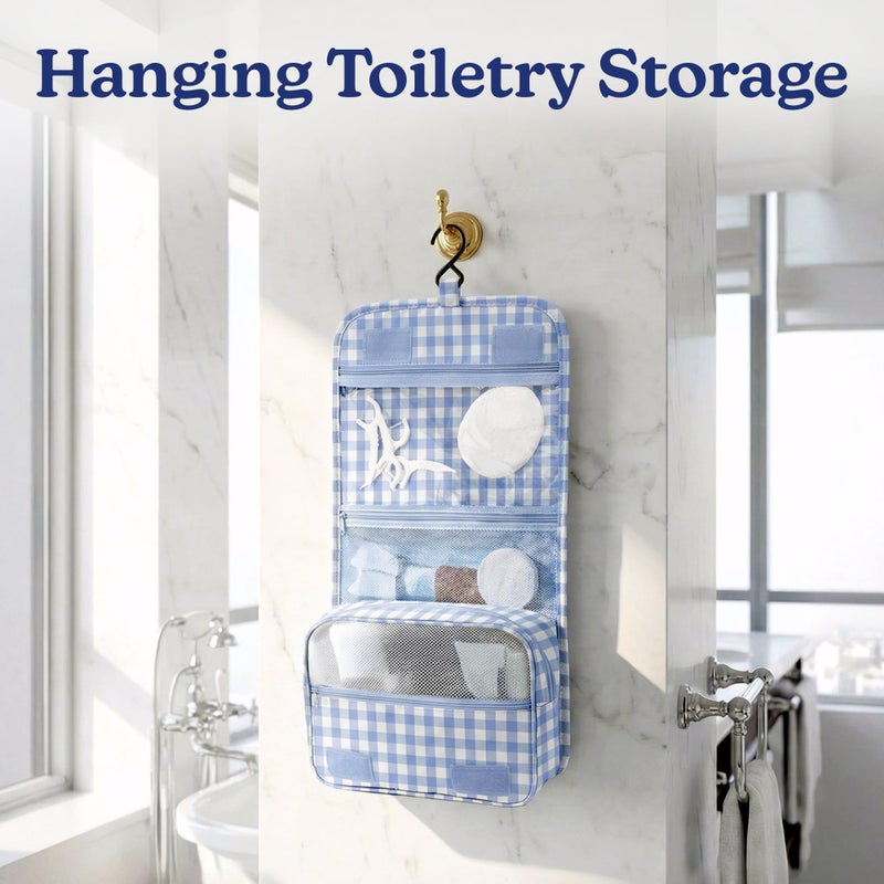 Vandel Space-Saving Compression Packing Cubes for Women with Hanging Toiletry Bag, Laundry Bag, Compressible Carry On Suit Case Organizer Luggage Packing Cubes for Travel Compression Organizer Bags - Image 4