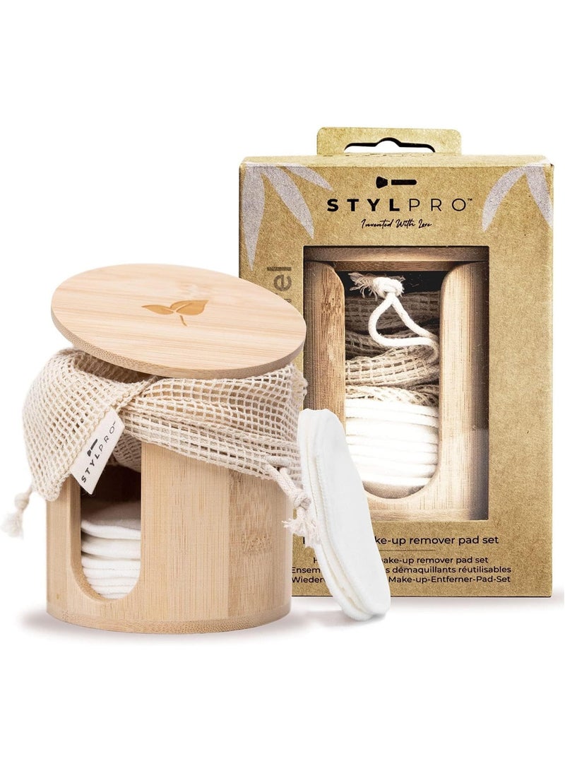 StylPro Bamboo Reausable Makeup Remover Pads 1unit - Image 4