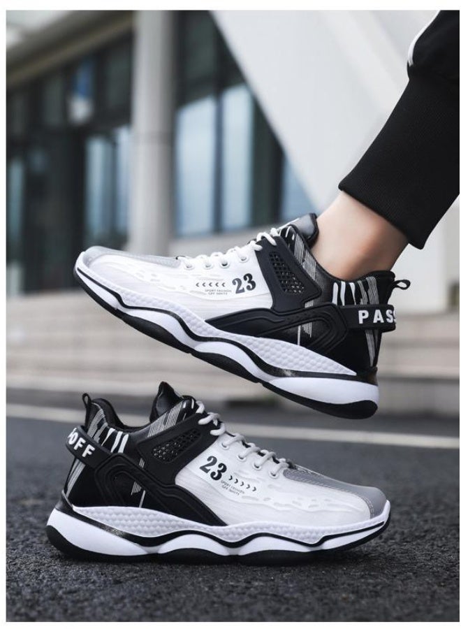 NIBEMINENT Men Casual Shoes Fashion Men's Sneakers Height Increasing Shoes Thick Sole Jogging Footwear Street Walking Shoes for Men - Image 5