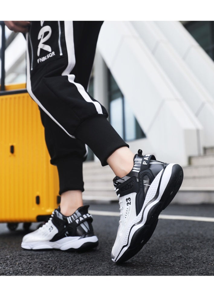 NIBEMINENT Men Casual Shoes Fashion Men's Sneakers Height Increasing Shoes Thick Sole Jogging Footwear Street Walking Shoes for Men - Image 3