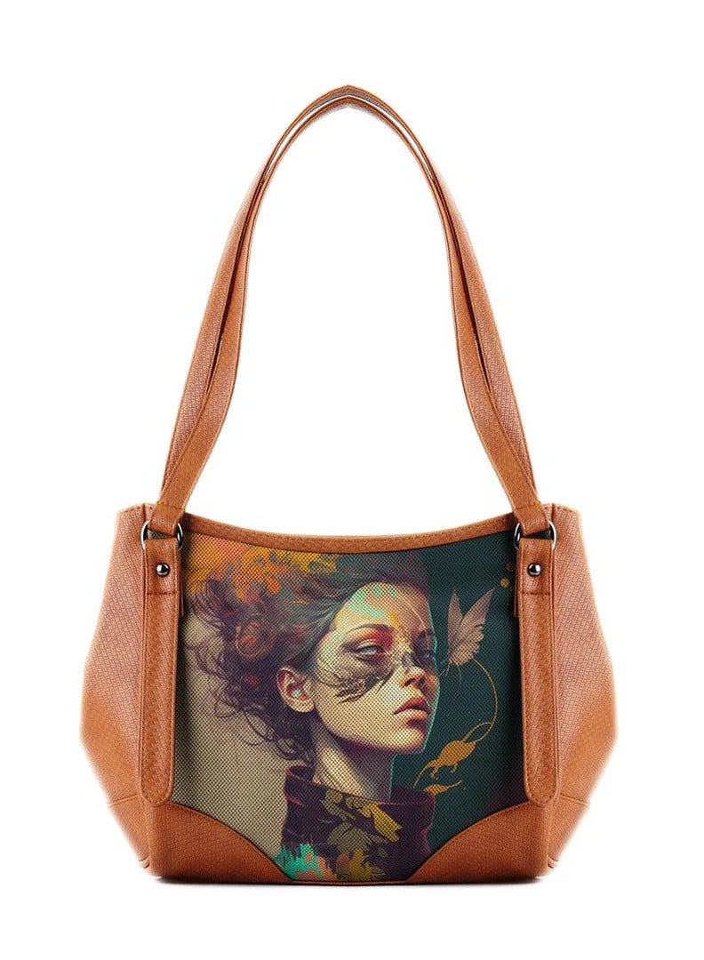 Leather Tote Bag Artist - Image 1