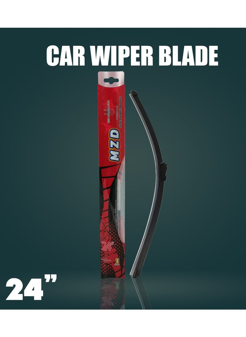SPIDER Car Wiper Blade 24" Premium Super Hybrid Blade NEW SPIDER PLUS MZD 1 pcs  - Image 1