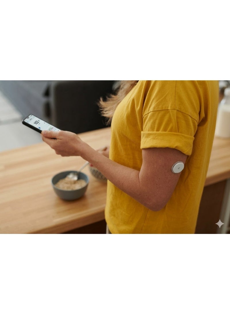 أبوت جهاز استشعار Freestyle Libre 3 Plus هو نظام سريع لمراقبة وقياس مستوى الجلوكوز دون الحاجة إلى وخز الأصابع. (من٣ قطع) - Image 4