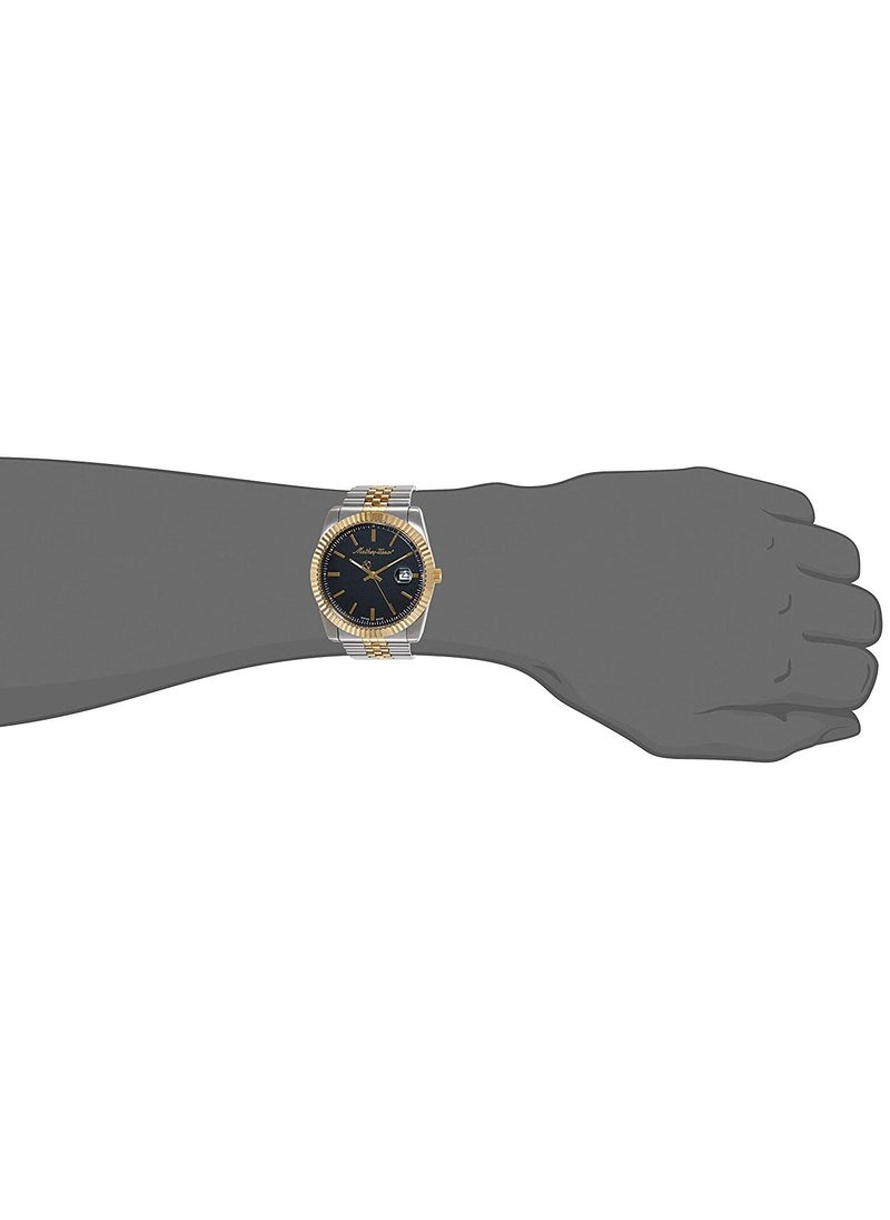 Mathey-Tissot - Mathey-Tissot Mathey III Quartz Black Dial Men's Watch H810BN - Image 1