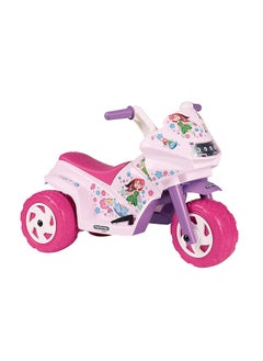 Peg Perego Mini Fairy Ride On Fun Stylish Rechargeable Battery Operated Motorcycle Bike-Pink  - Image 3