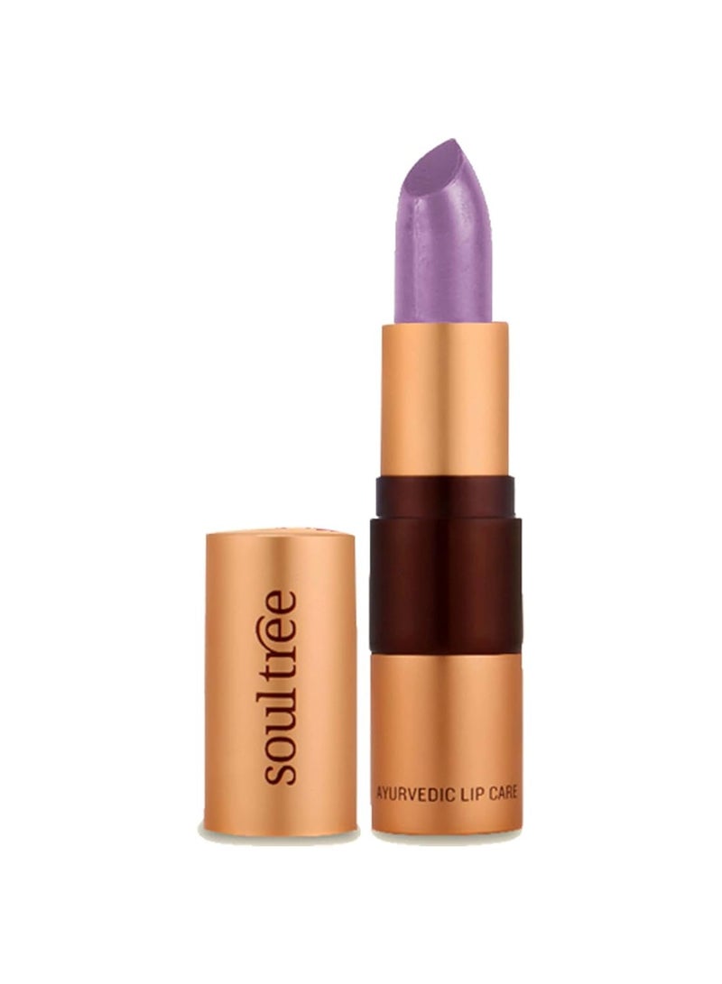 SoulTree Ayurvedic Lipstick glowing Violet 513 4gm - Image 1