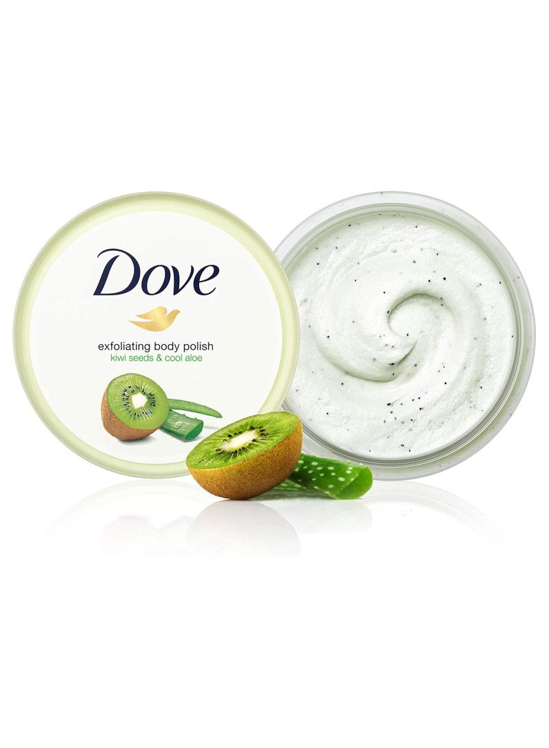 دوف مقشر دوف للجسم ببذور الكيوي والصبار المنعش - 298 غرام - Image 5