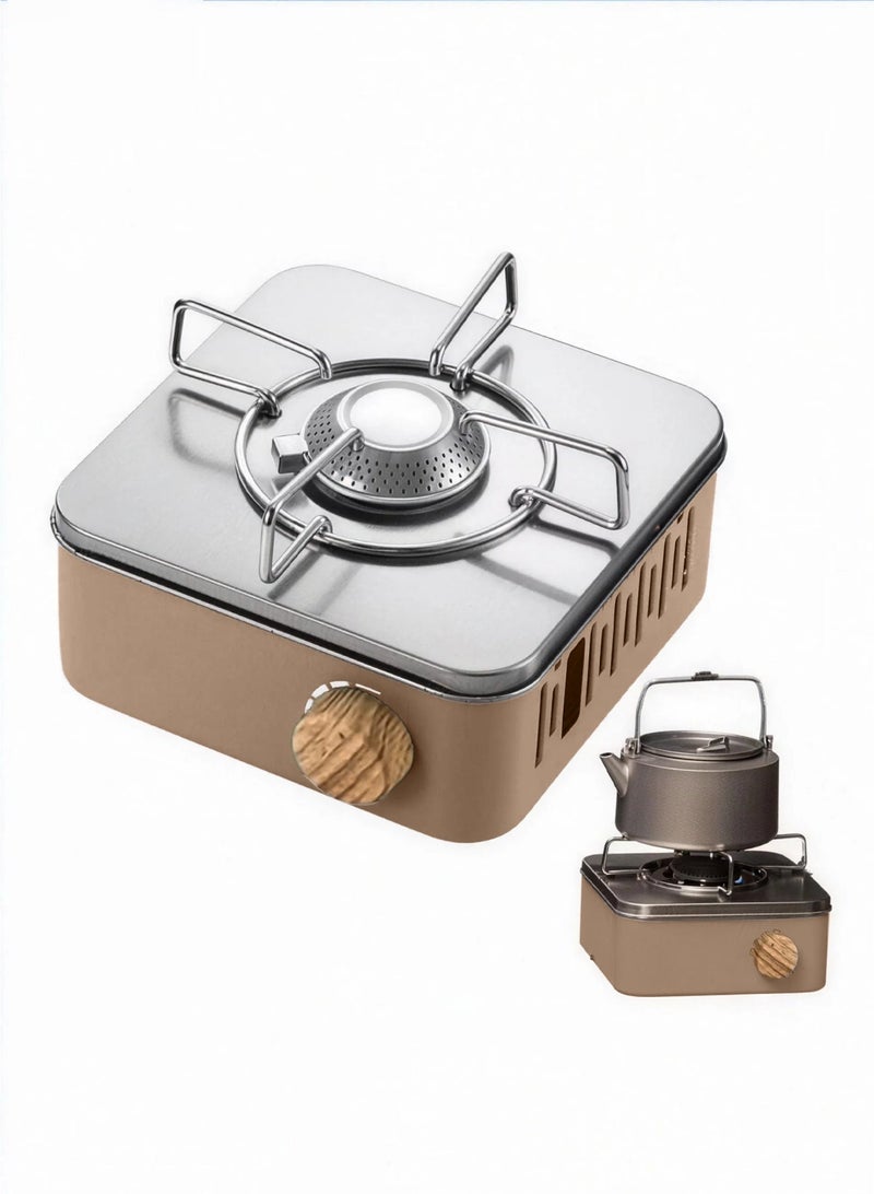 Jourvent Ultra Lightweight Portable Gas Stove - Multi-functional Cassette Gas Stove for Outdoor Camping, Fishing, and Indoor Cooking, No Power Supply Needed, Perfect for All Your Adventures - Image 1