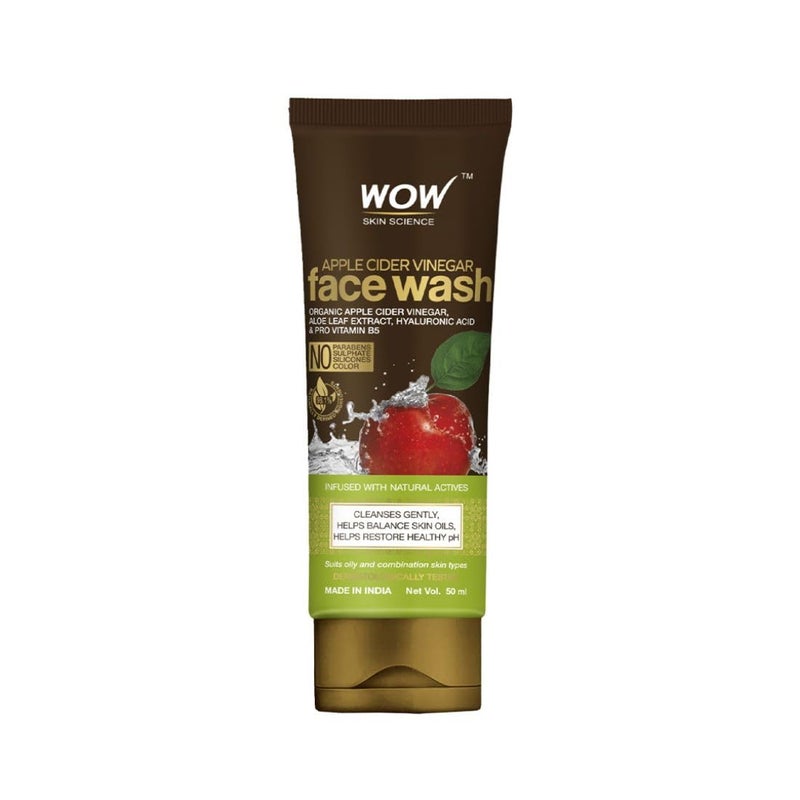 Wow Skin Science  Apple Cider Vinegar Facewash, 100ml