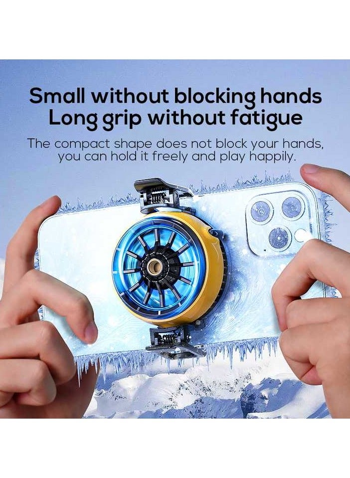 Memo DLA6 Cooling Fan Cold Wind Handle Fan for PUBG Mobile Gaming - Image 2