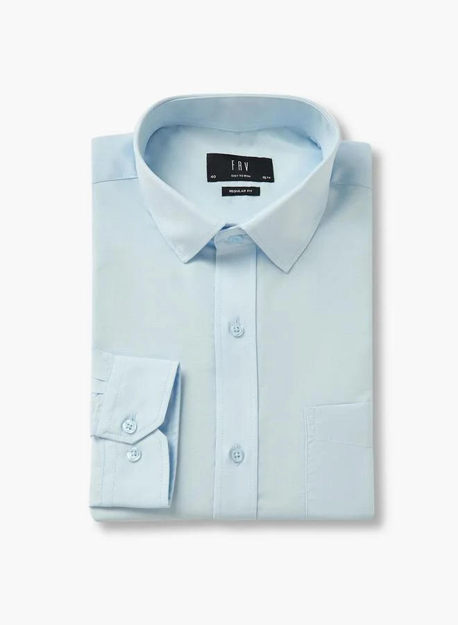 Splash FAV Men Regular Fit Collared Long Sleeves Shirt - Set of 2