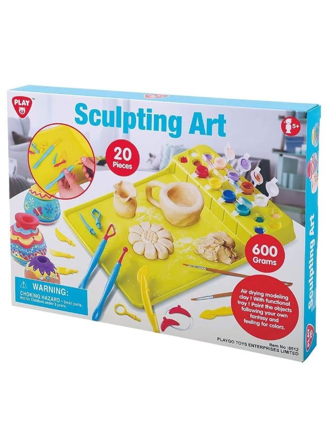 PlayGo Sculpting Art – 20 Pcs - Image 2