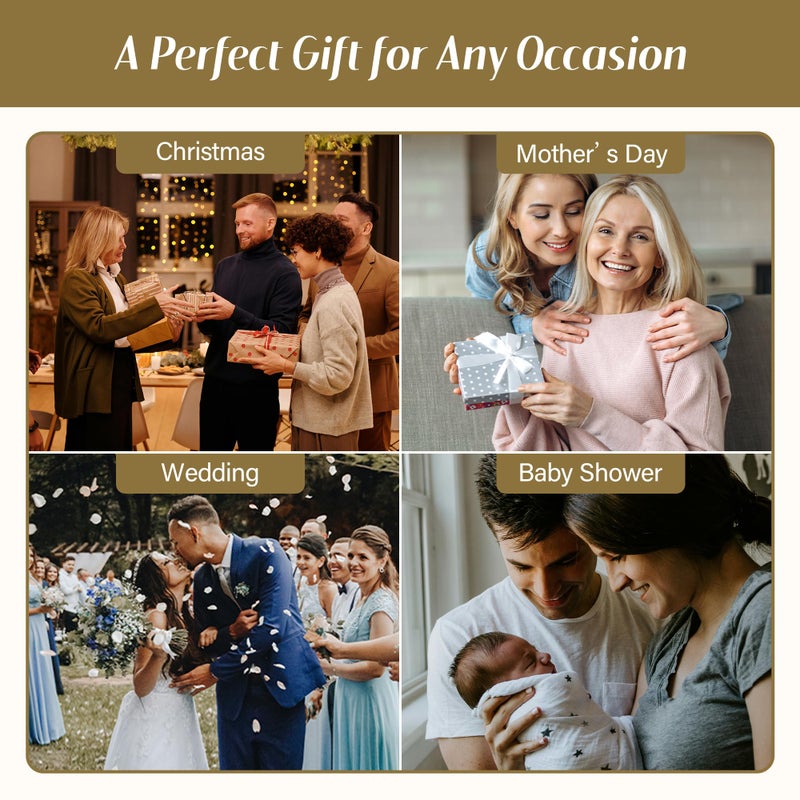 Synovana Romantic Aged Gold 4x6 Picture Frame with Lovebirds â€“ Vintage-Style Metal Photo Frame for Cherished Memories and Meaningful Gifts - Image 4