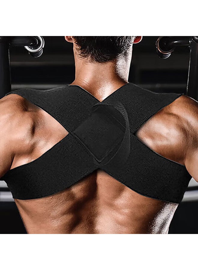 chidong Chidong Men's Posture Corrector Shoulder Brace Back Support Belt Xl 