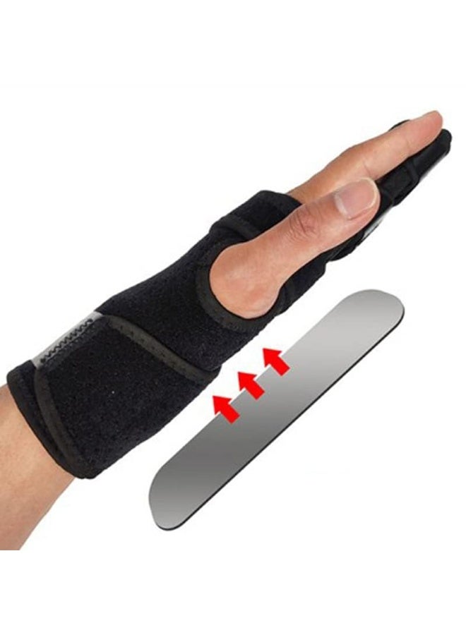 FDTY Trigger Finger Splint Finger Brace – Comfortable Finger Splints Adjustable Aluminium Finger Straighter for Bent Mallet or Arthritic Finger Joints, Fits Man & Woman - Image 3