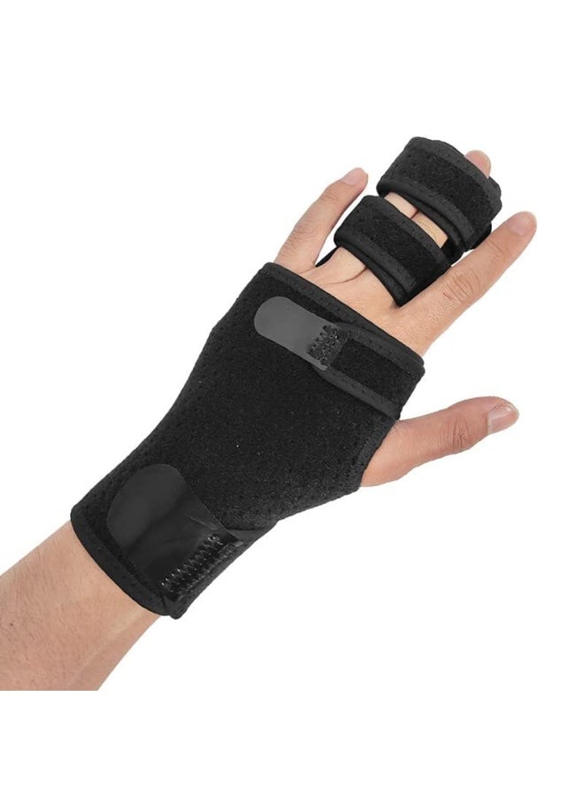 FDTY Trigger Finger Splint Finger Brace – Comfortable Finger Splints Adjustable Aluminium Finger Straighter for Bent Mallet or Arthritic Finger Joints, Fits Man & Woman - Image 2