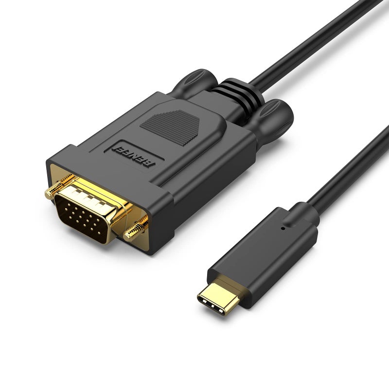 BENFEI USB C to VGA 3 Feet Cable USB TypeC to VGA Cable Thunderbolt 34 Compatible with iPhone 15 ProMax MacBook ProAir 2023 iPad Pro iMac S23 XPS 17 Surface Book 3 and More - Image 2