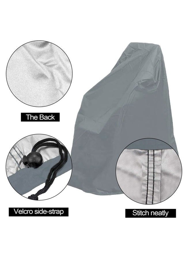 Jelowon Wheelchair Covers Waterproof,Electric Wheelchair Cover with Elastic Rope，420D Oxford Heavy Duty Wheelchair Cover for Storage,Prevent Rain Wind Dust Sun Uv 39.4x29.5x39.4inch. - Image 4
