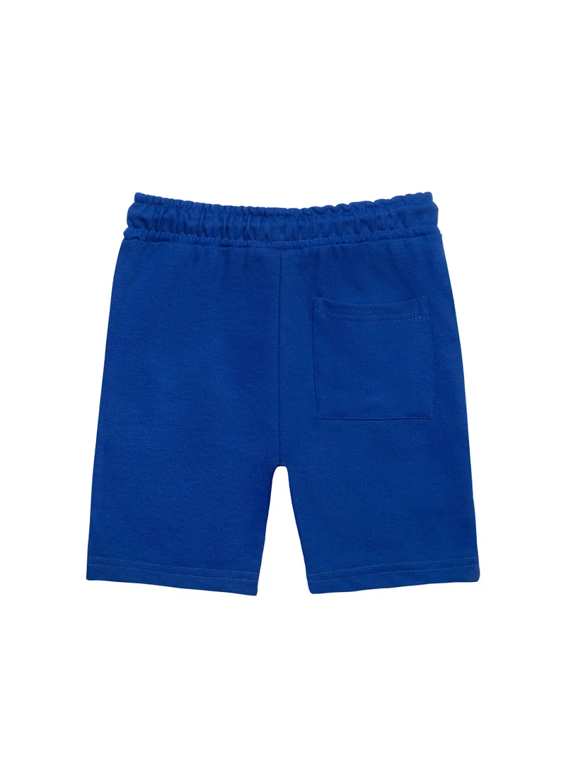 MINOTI Kids Boys Fleece Short With Print