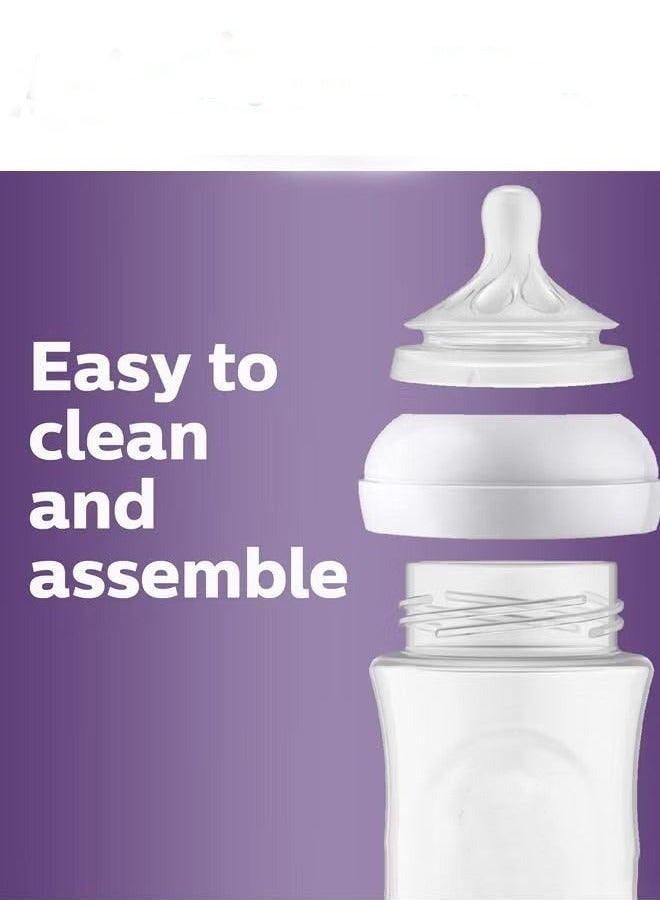 bbet Pack of 4 Natural Nipples for Baby 6 Months+, Compitable with  Philips AVENT Bottle - Image 5