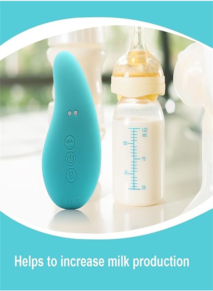 Generic Lactation Massager, Milk Feeding Heated Electric Massager - Different Modes, Improve Milk Flow and Relieve Postpartum Swelling and Pain  - Image 2