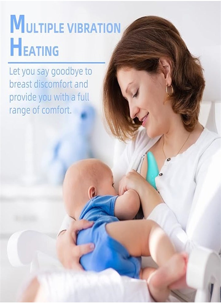 Generic Lactation Massager, Milk Feeding Heated Electric Massager - Different Modes, Improve Milk Flow and Relieve Postpartum Swelling and Pain  - Image 4