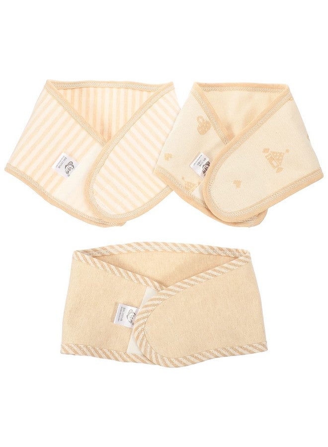 Healifty Cotton Belly Band 3Pcs Baby Belly Band Cotton Baby Umbilical Cord Infant Belly Protector Warm Newborn Navel Belt Hernia Cover for Baby Toddlers Newborn Newborn Belly Band - Image 1