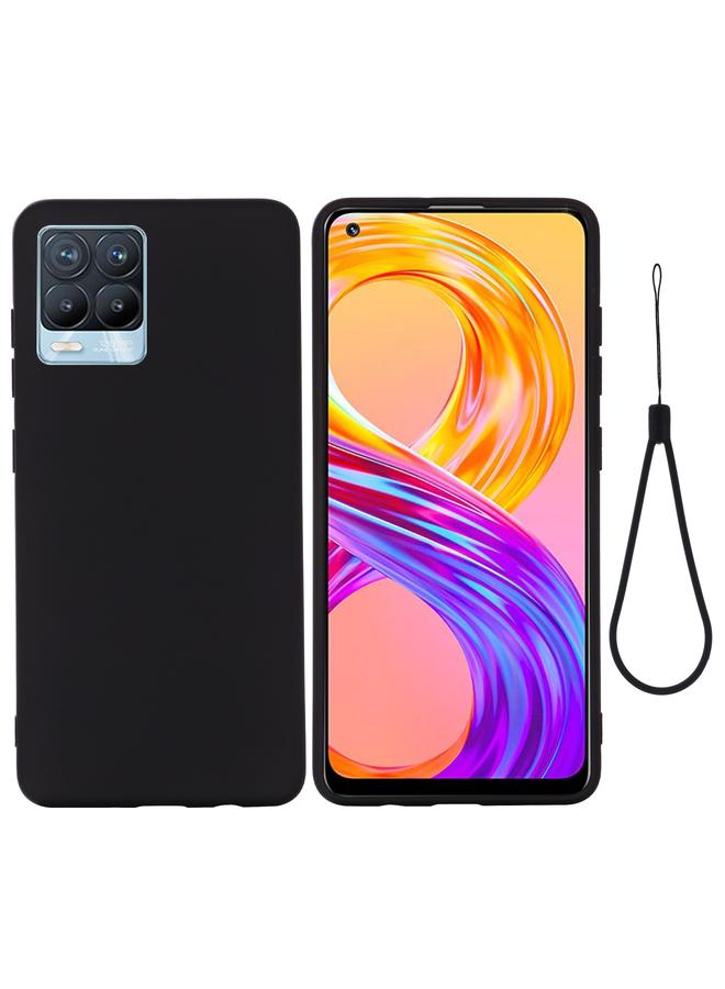 S-TOP Case For OPPO Realme 8 / 8 Pro Pure Color Liquid Silicone Shockproof Full Coverage Case - Image 1