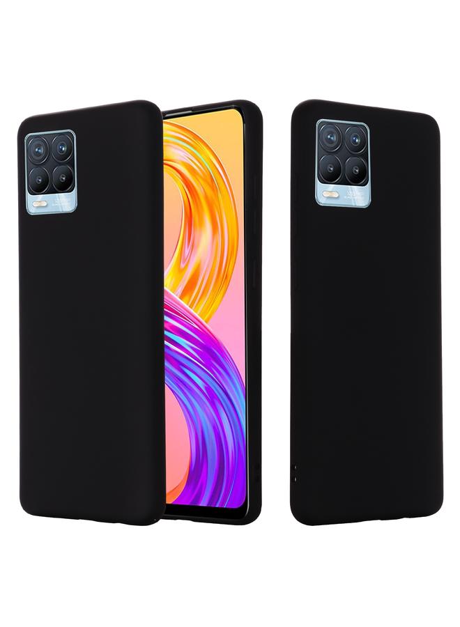 S-TOP Case For OPPO Realme 8 / 8 Pro Pure Color Liquid Silicone Shockproof Full Coverage Case - Image 2