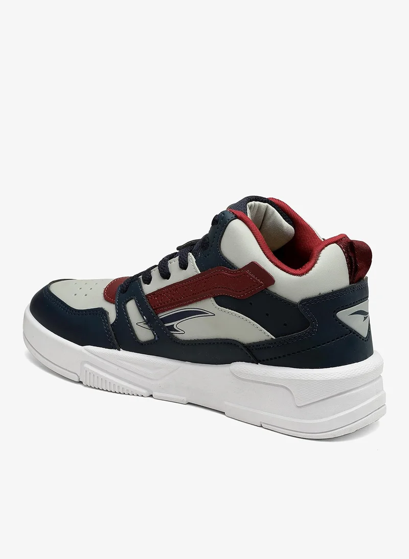 Asian  Navy Red Casual Sneakers for Men and Boys for Men | Best Price UAE